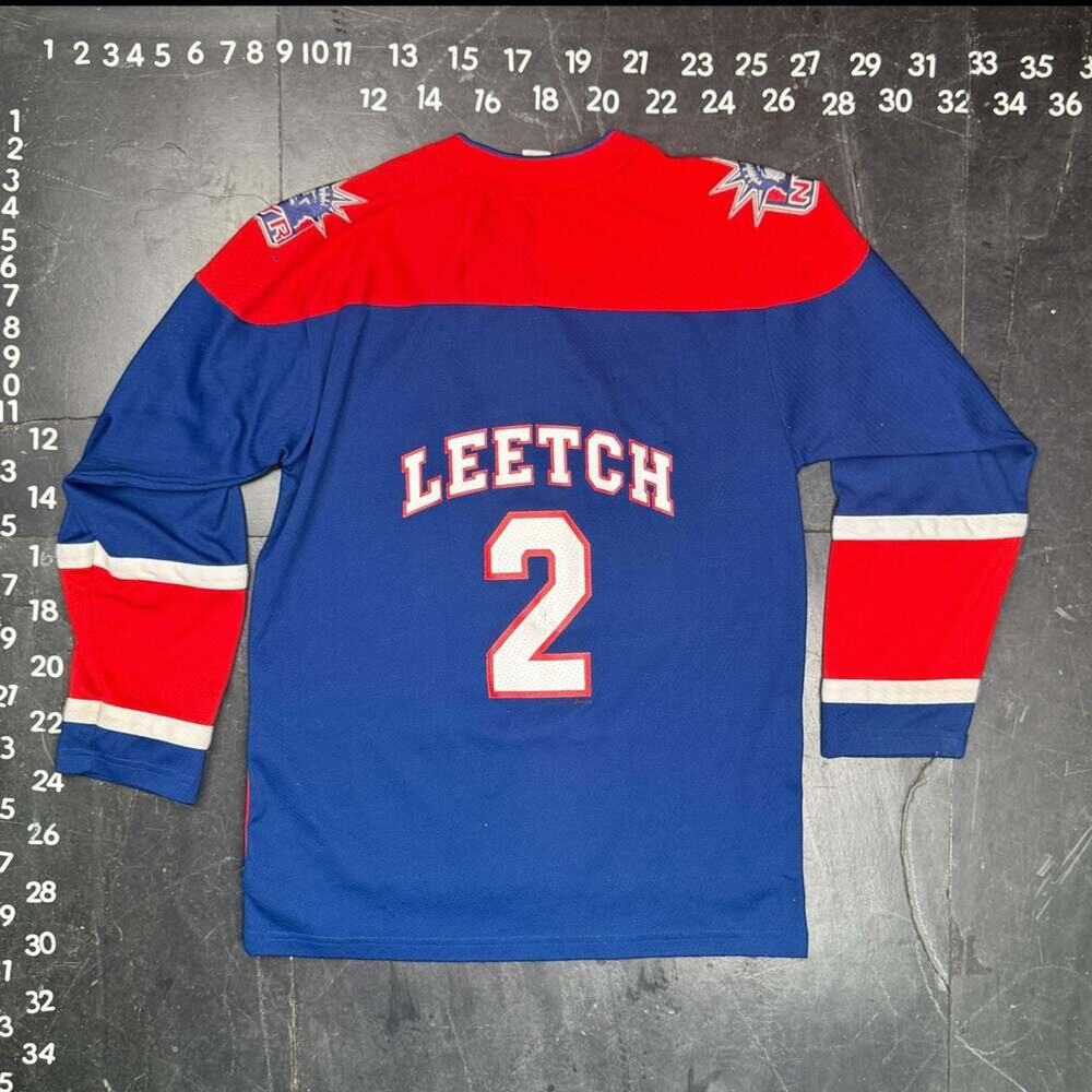 Vintage New York Rangers Brian Leetch Lady Liberty Hockey Jersey Size XL - Picture 3 of 5